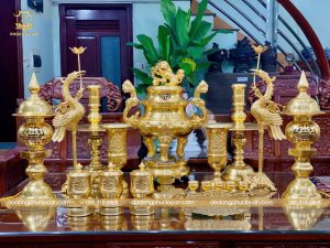 bo do tho bang dong catut dat vang 24k cao 70cm 1