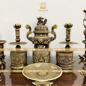 bo do tho day du dong vang cao mau hoa van rong cao 60cm 245 2