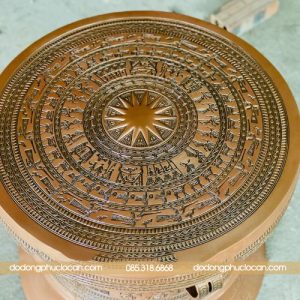 Alternative view of Trống đồng Ngọc Lũ tinh xảo – Đường kính 80 cm, đúc thủ công