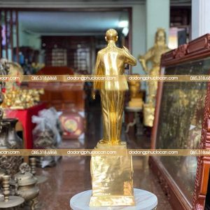 tuong bac ho chao cao 68cm bang dong ma vang 24k 116 2