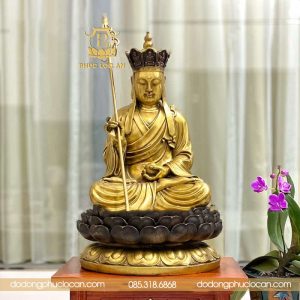 Tượng Địa Tạng Vương Bồ Tát bằng đồng