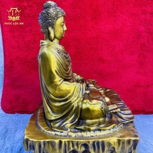 tuong phat thich ca bang dong vang cao 40cm 149 1