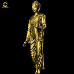 tuong phat thich ca dung bang dong thau cao 60cm 147 2