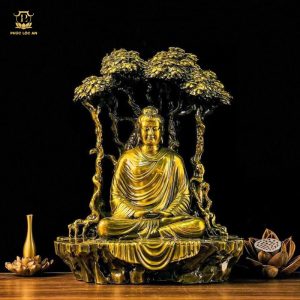 tuong phat thich ca ngoi goc cay bo de 143