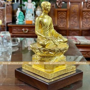 tuong phat tran nhan tong bang dong dat vang cao 23cm 134 1