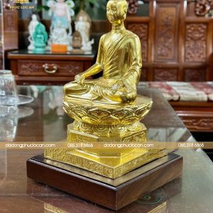 tuong phat tran nhan tong bang dong dat vang cao 23cm 134 2