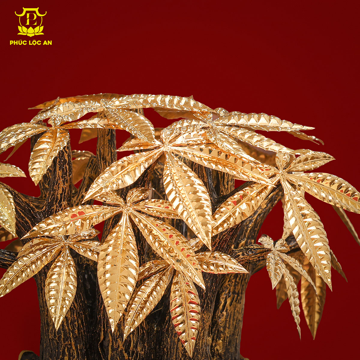 Cây Kim Tiền Mạ Vàng – Biểu tượng chiêu tài, hút lộc