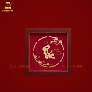 tranh chu phuc tho tam an dat vang bo tranh mang lai hanh phuc truong tho binh an 636 5