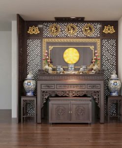 Thi Công Nội Thất Phòng Thờ Cao Cấp
